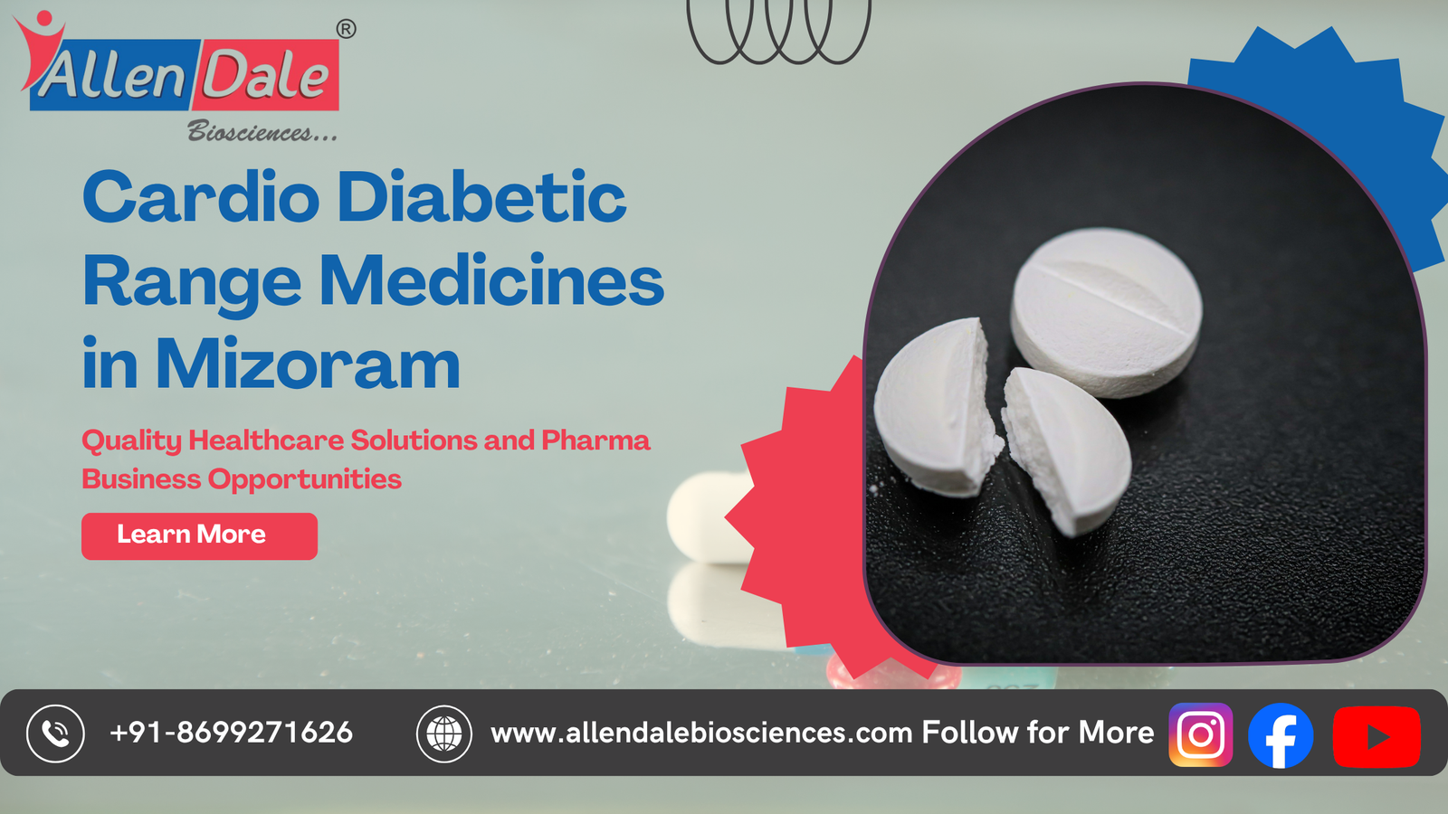 cardio diabetic range medicines in Mizoram