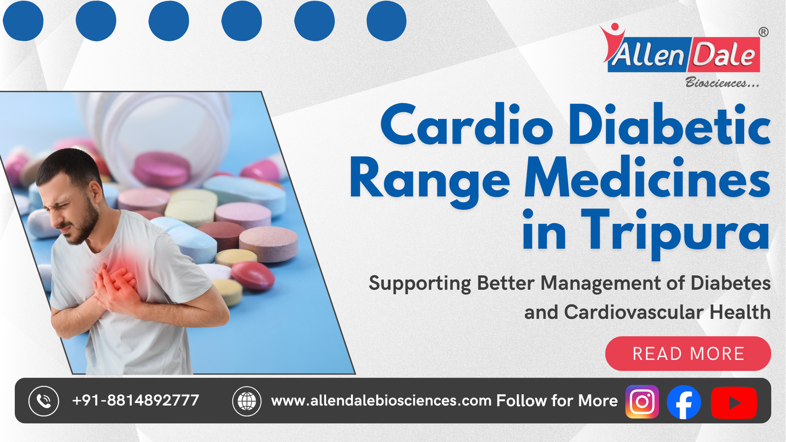 Cardio Diabetic Range Medicines in Tripura