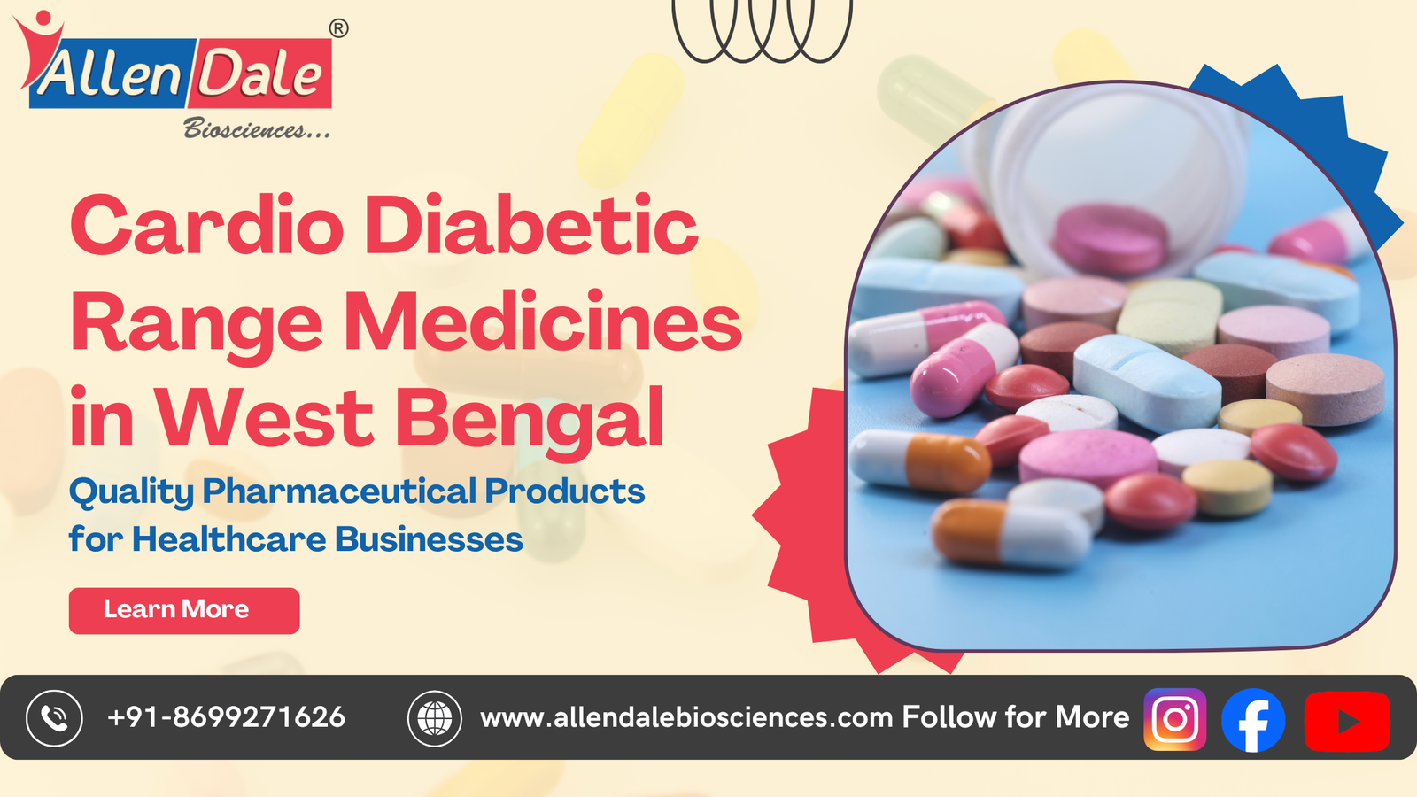 cardio diabetic range medicines in West Bengal